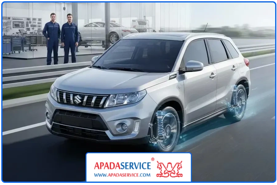 اهمیت تعمیر | تعمیر جلوبندی سوزوکی ویتارا