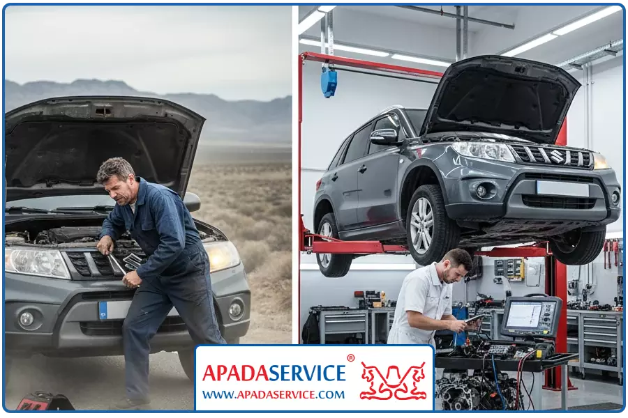 تفاوت تعمیر ها | تعمیر فوری سوزوکی ویتارا