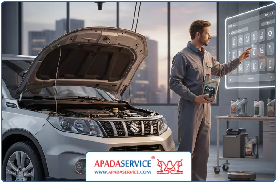 انتخاب روغن مناسب | تعویض روغن سوزوکی ویتارا