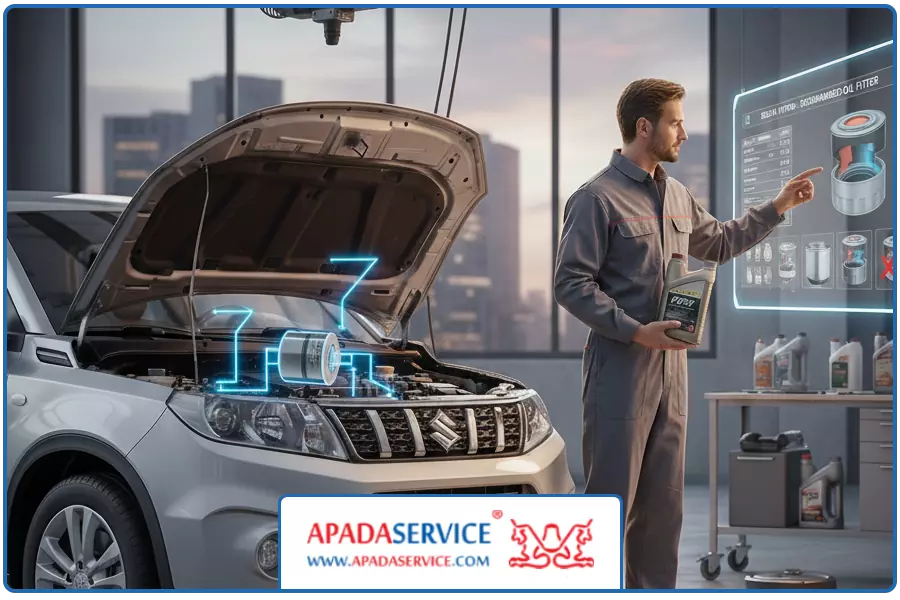 نوع فیلتر هوا | تعویض روغن سوزوکی ویتارا