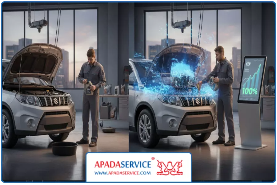 دوره و بازه زمانی | تعویض روغن سوزوکی ویتارا