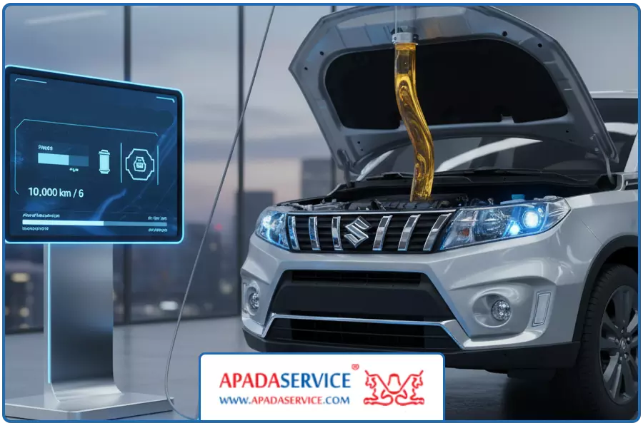 افزایش کارایی | تعویض روغن سوزوکی ویتارا