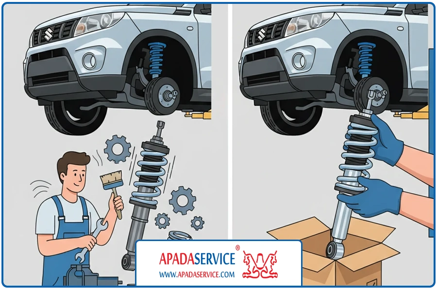 تعمیر یا تعویض | تعمیر کمک فنر سوزوکی ویتارا